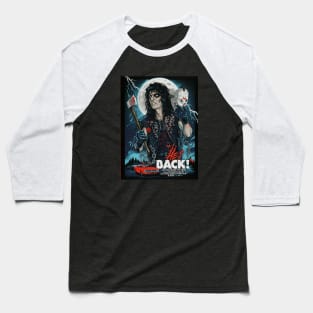 He's Back- Alice Cooper Baseball T-Shirt